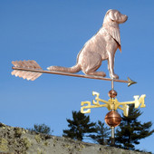 Labrador with Bandanna Weathervane