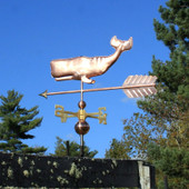 Large Whale Weathervane