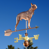 handcrafted Boston terrier dog weathervane home decor