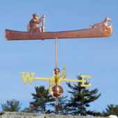 canoe weathervane
