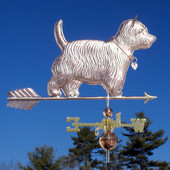 west highland terrier weathervane