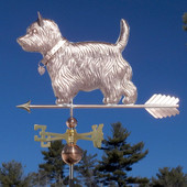 west highland terrier weathervane