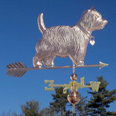 west highland terrier weathervane