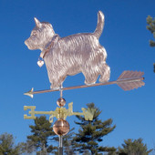 west highland terrier weathervane