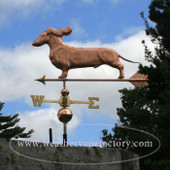 Dachshund Weathervane