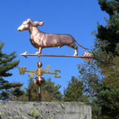 dachshund weathervane