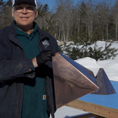 Todd with copper weathervane roof mount cover