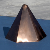 copper weathervane roof mount cover