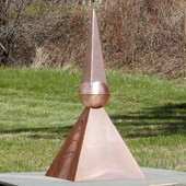 Primo Copper Finial with Roof Cap