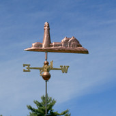 lighthouse weathervane