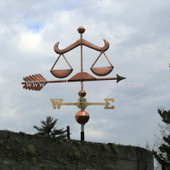 Scales of Justice Weathervane