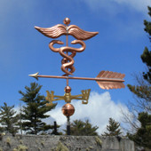 caduceus / medical weathervane