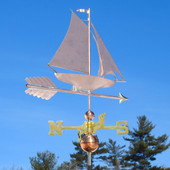 sailboat weathervane
