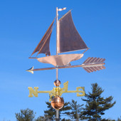 sailboat weathervane