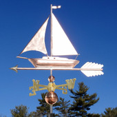 sailboat weathervane