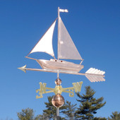 sailboat weathervane
