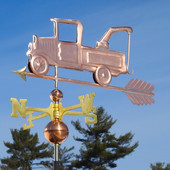 tow truck weathervane