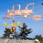 tow truck weathervane