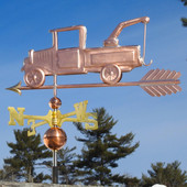 tow truck weathervane