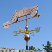 copper car weathervane