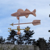 Large Walleye Weathervane - Ready for the Cupola