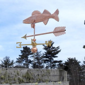 Large Walleye Weathervane - Ready for the Cupola