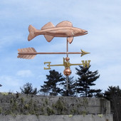 Large Walleye Weathervane - Ready for the Cupola