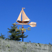 Sailboat Weathervane