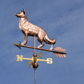 German Shepherd Weathervane