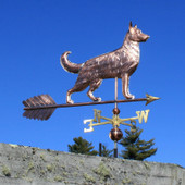 Large German Shepherd Weathervane