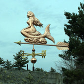Large Mermaid Weathervane