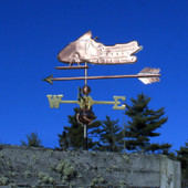 Snowmobile Weathervane