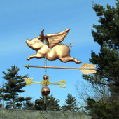 Flying Pig Weathervane