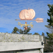 Large Pumpkin Weathervane