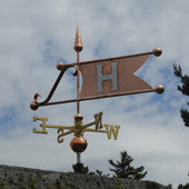 Banner Weathervane  737
