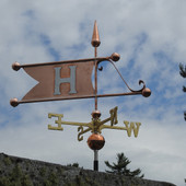 Banner Weathervane  737