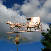 Horse and Buggy Weathervane