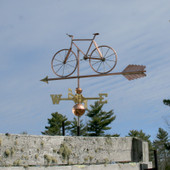 Mountain Bicycle Weathervane