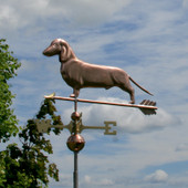 Dachshund Weathervane
