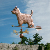 West Highland/Cairn Terrier Weathervane