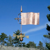 American Flag Weathervane