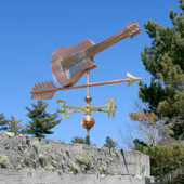 Guitar Weathervane