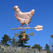 Mother Hen with Glasses Weathervane