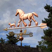 Draft Horse Weathervane