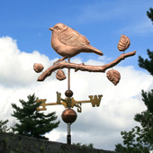 Warbler Weathervane Home Decor