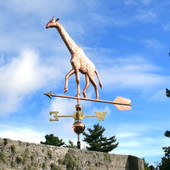 Large Giraffe Weathervane