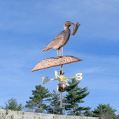 Seagull with French Fries Weathervane