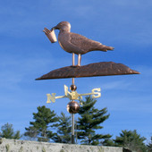 Seagull with French Fries Weathervane