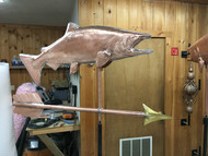 Salmon Weathervane