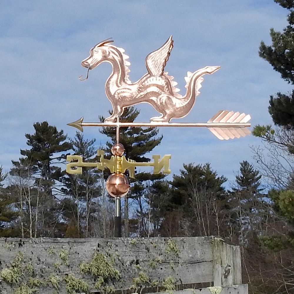Dragon Weathervane Made in USA